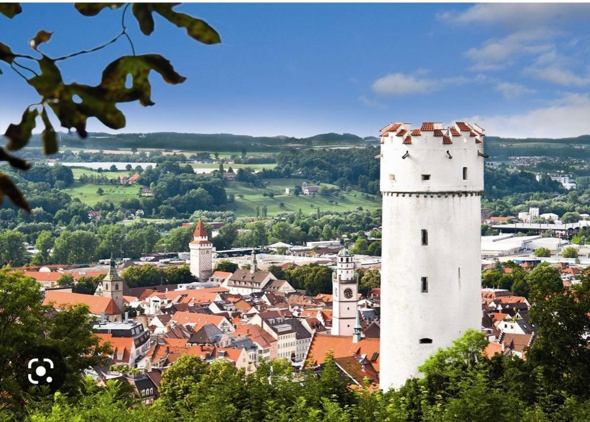 Schoene Wohnung, Bodenseenaehe Ravensburg Luaran gambar